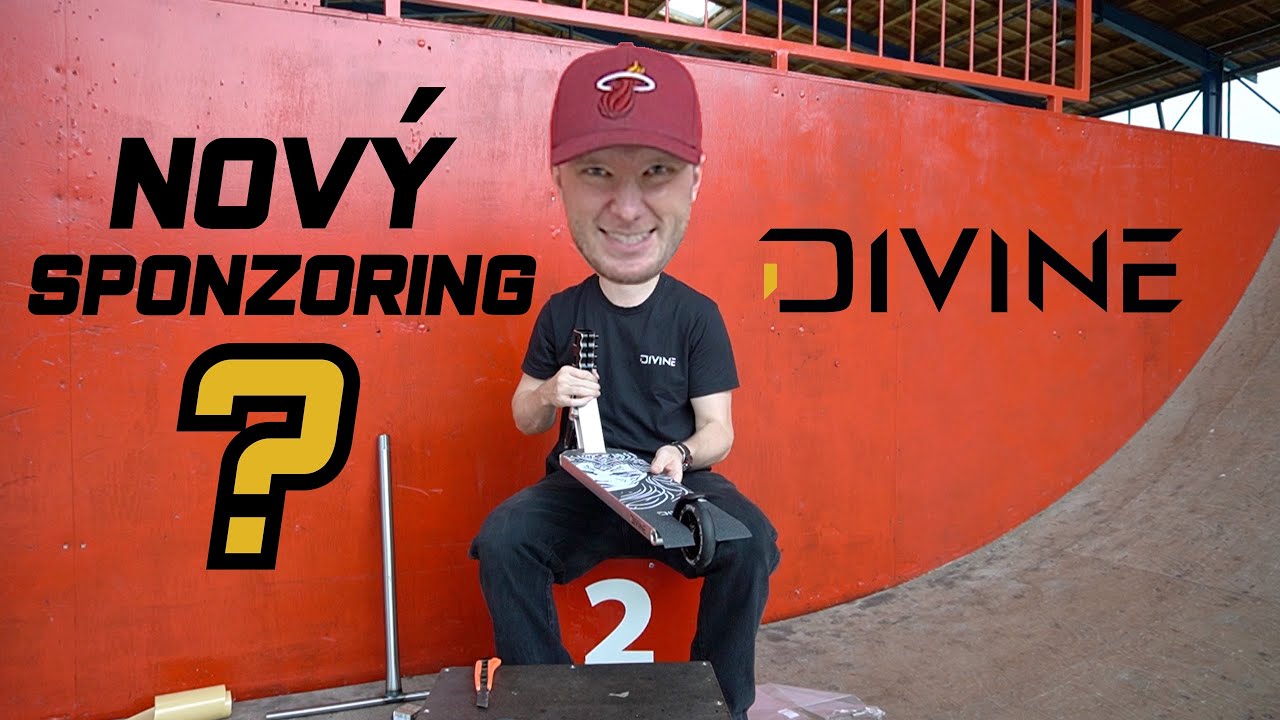 Nový Sponzoring?!🤯 Sestavení nové koloběžky | Nová Česká značka Divine #divinescooters