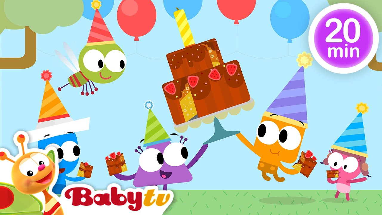Äventyr med Choopies 🌈 🤩​ Låt festen börja ​🥳 | Videor för småbarn @BabyTVSV