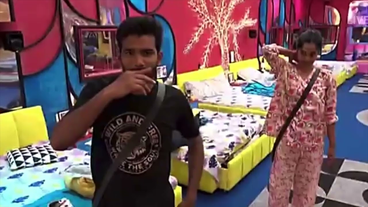 bindu + shiva eating 1 #biggboss