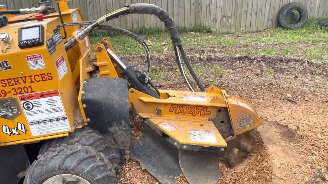The Bandit stump grinder is finally fixed - here is what was wrong with it 💪🏻