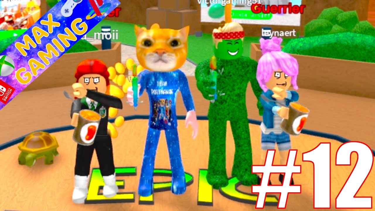 ON FAIT LES FOUS À 4 AVEC MAGGIE ! Roblox Epic Mini Games Gameplay #12 - Max Gaming