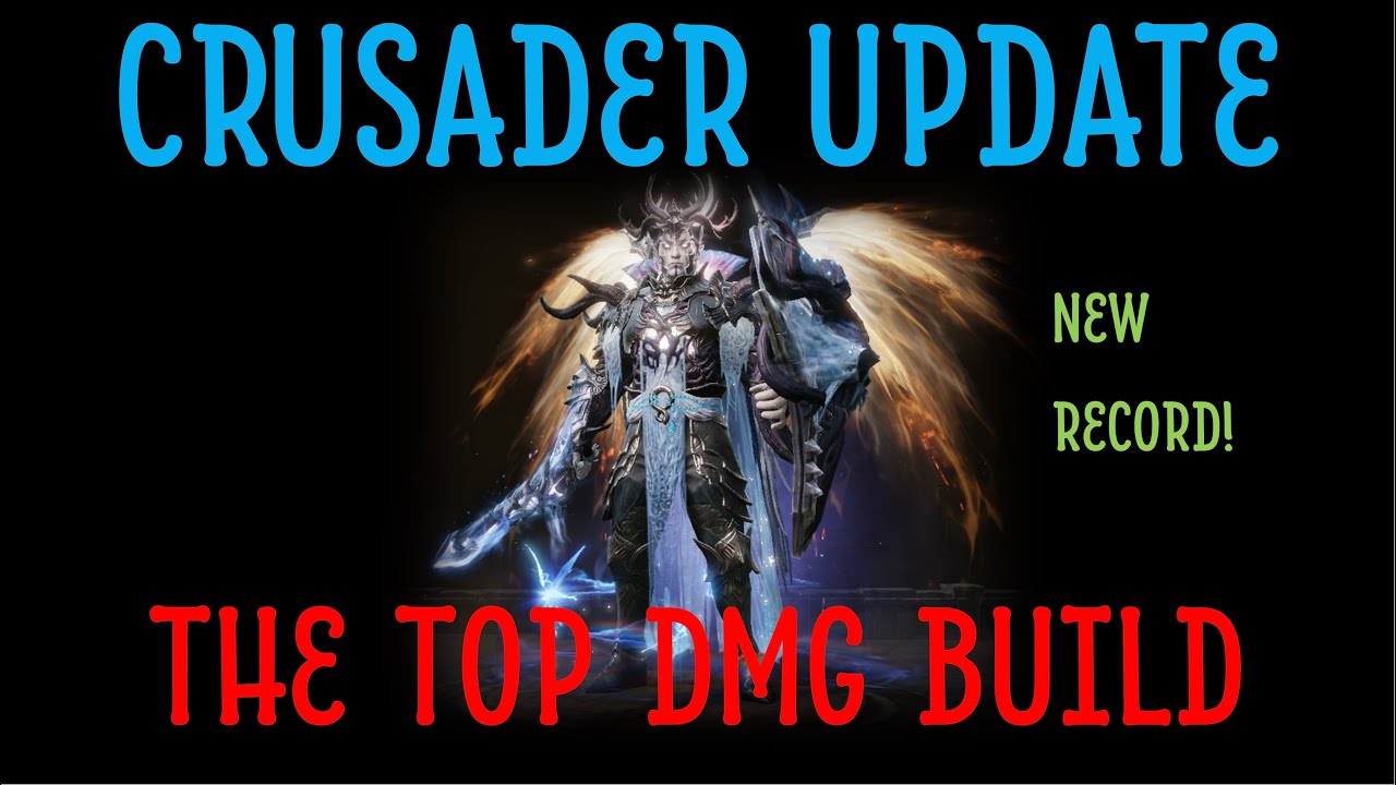 This new Crusader DPS build DESTROYS the previous record! Full guide with stat breakdown + more!