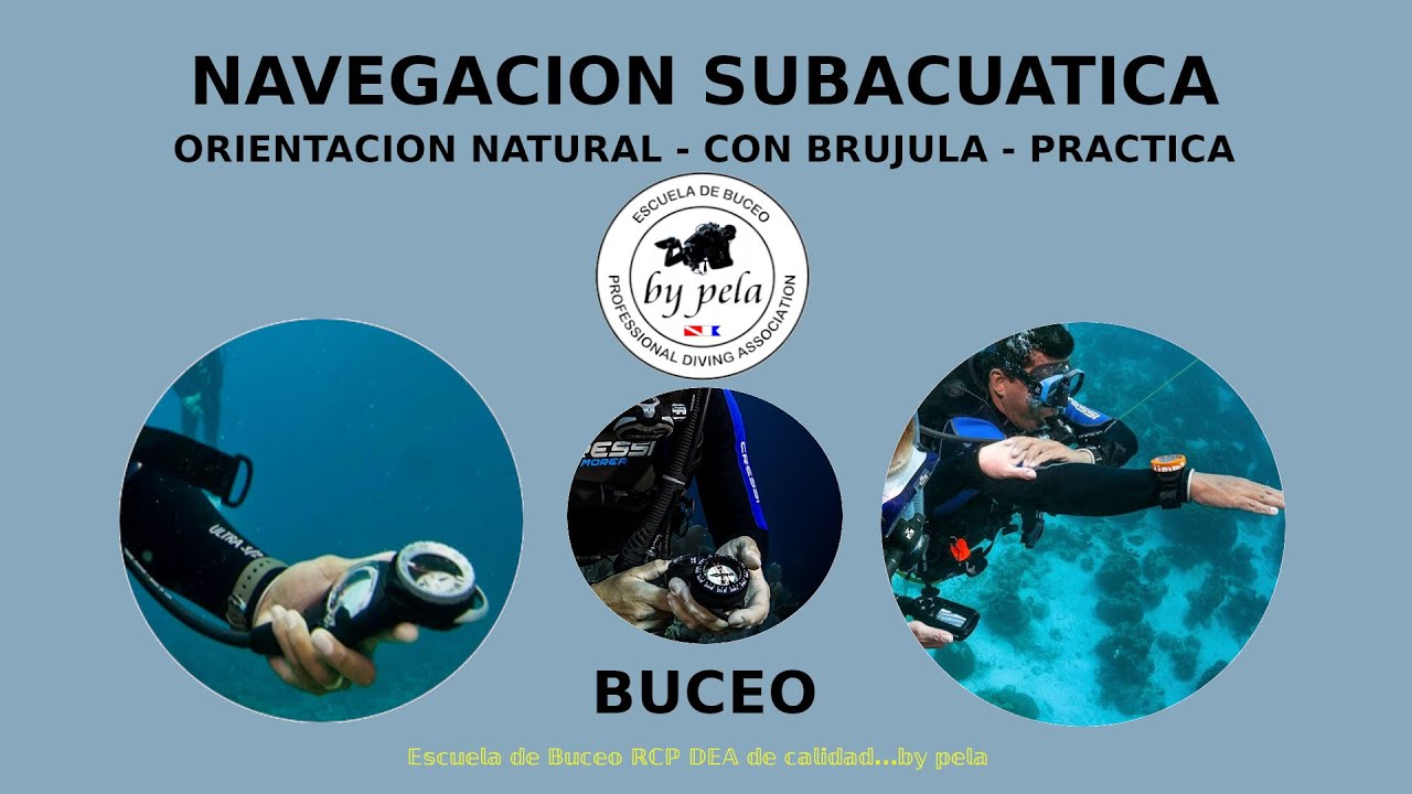COMO ORIENTARSE EN EL BUCEO - BRÚJULA - NATURAL - PRACTICA ... 𝕓𝕪 𝕡𝕖𝕝𝕒