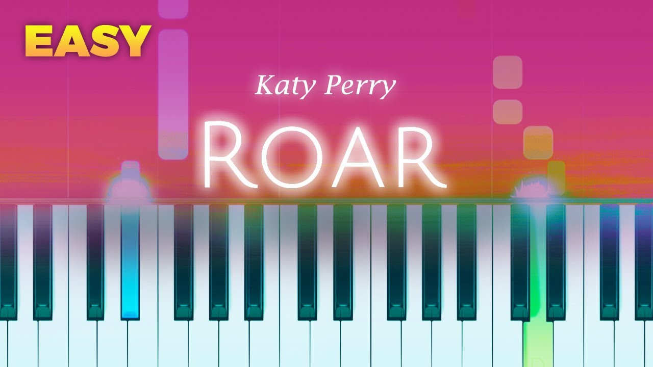 Katy Perry - Roar - EASY Piano TUTORIAL by Piano Fun Play
