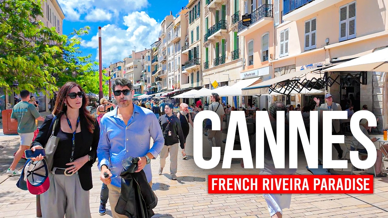 CANNES, France 🇫🇷 Riviera Luxury | 4K Walking Tour