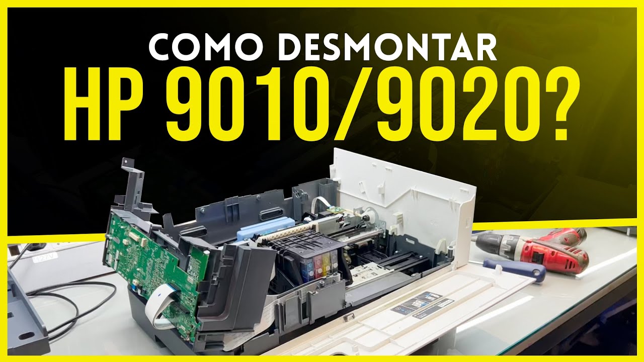 COMO DESMONTAR HP 9010/9020?