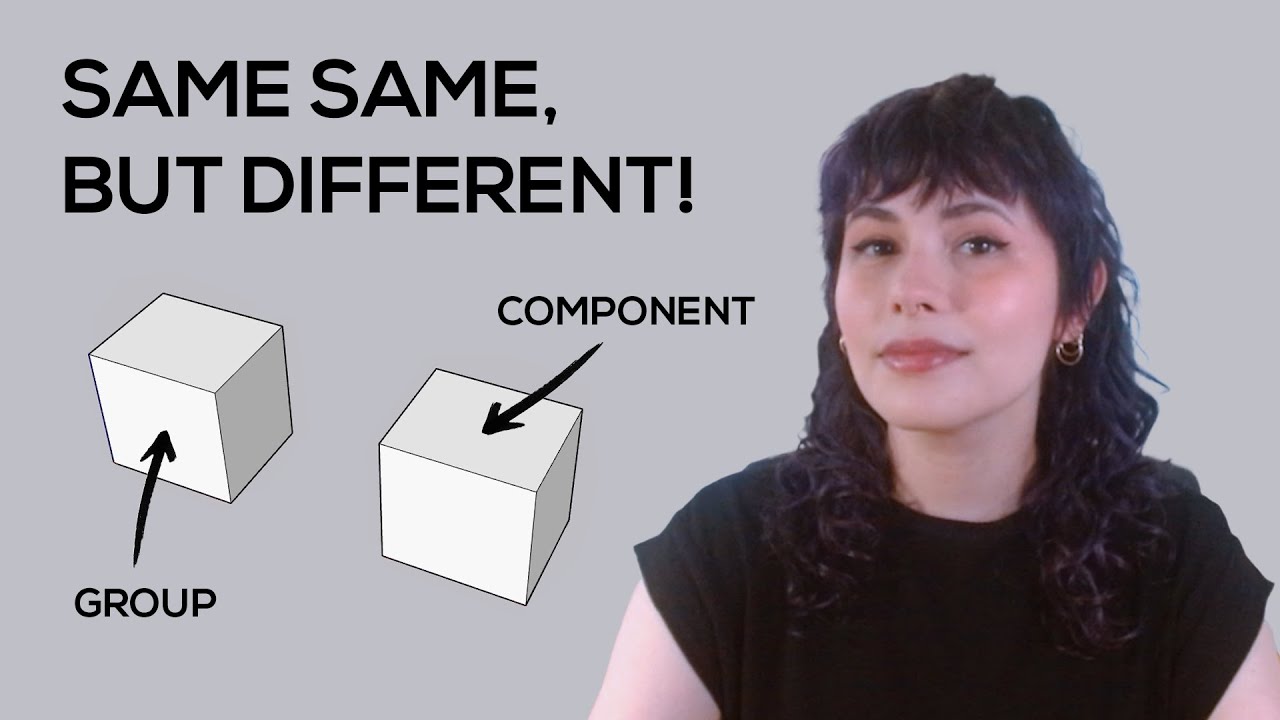 Sketchup - Groups & Components