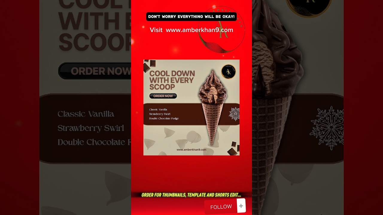 I Made the World's Most Expensive Ice Cream Poster Design yt