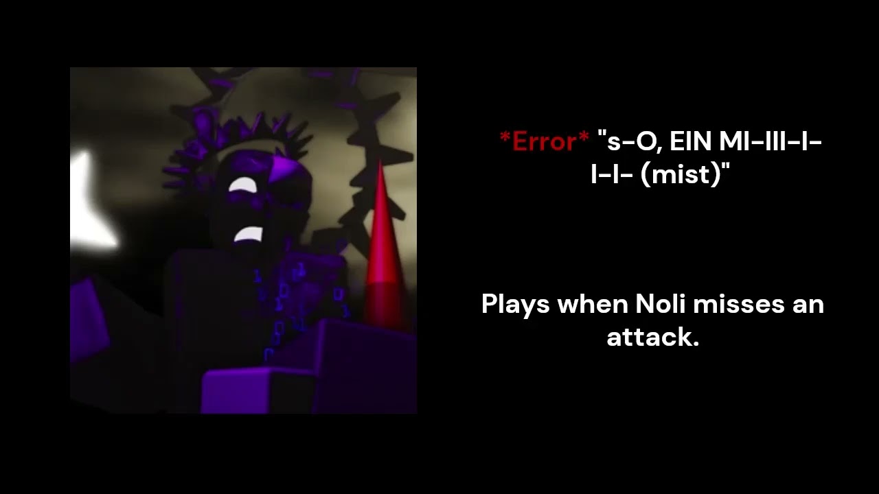 Forsaken | All Noli's voicelines (so far)