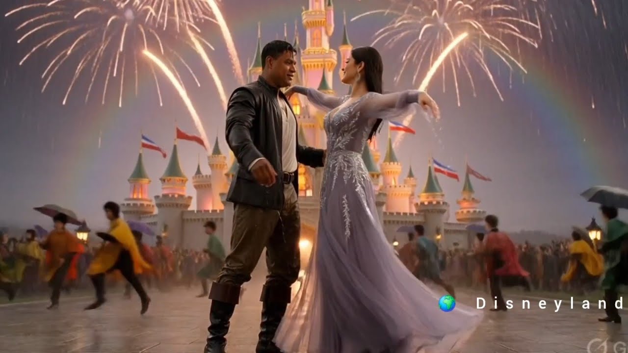 Gerua song. Shahrukh khan. Disneyland sean