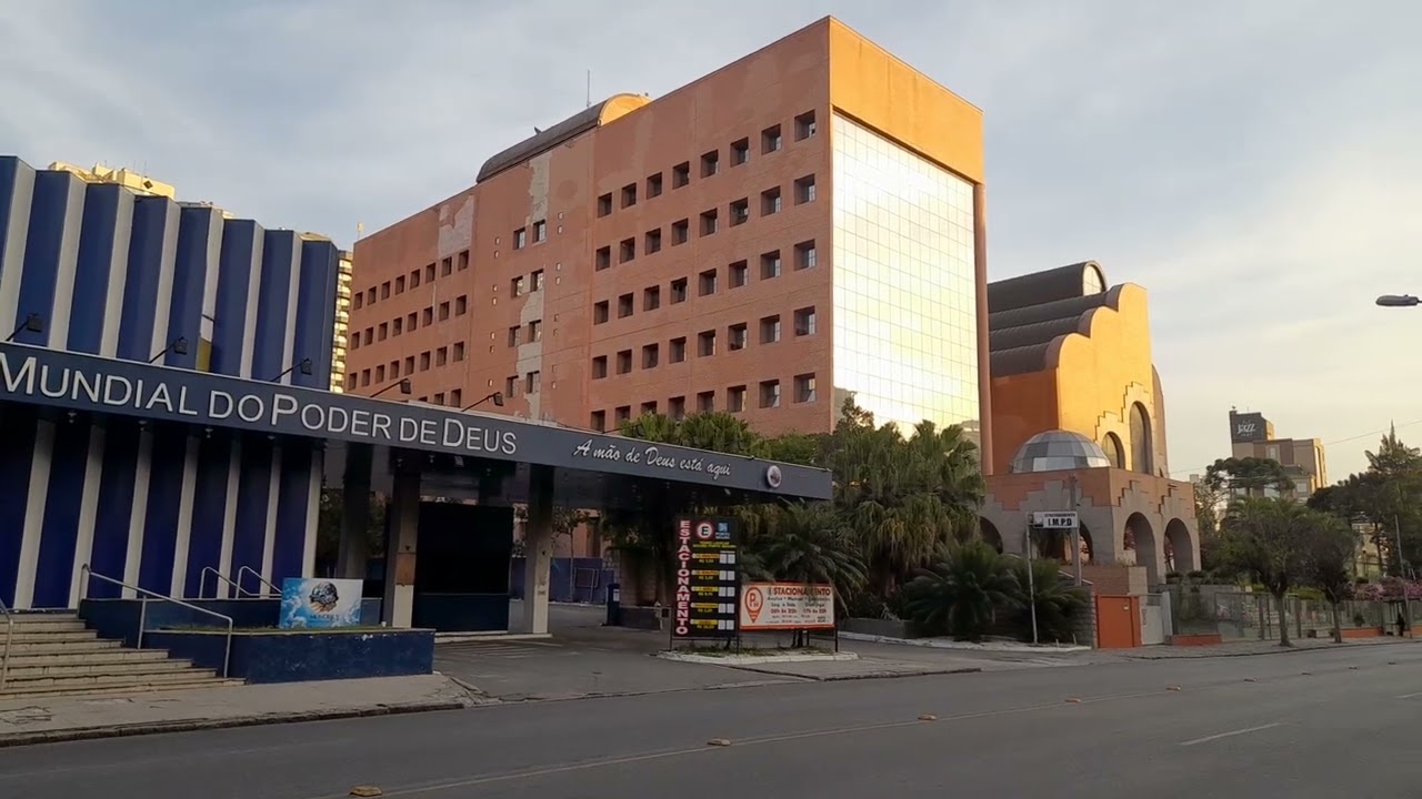 CURITIBA: SEDE DA IGREJA MUNDIAL DO PODER DE DEUS - CAPITAL DO ESTADO DO PARAN&Aacute; - SUL DO BRASIL