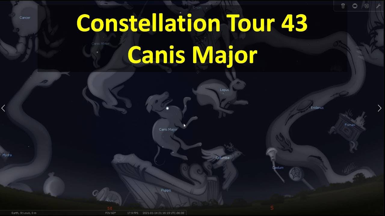 Constellation Tour 43 - Canis Major