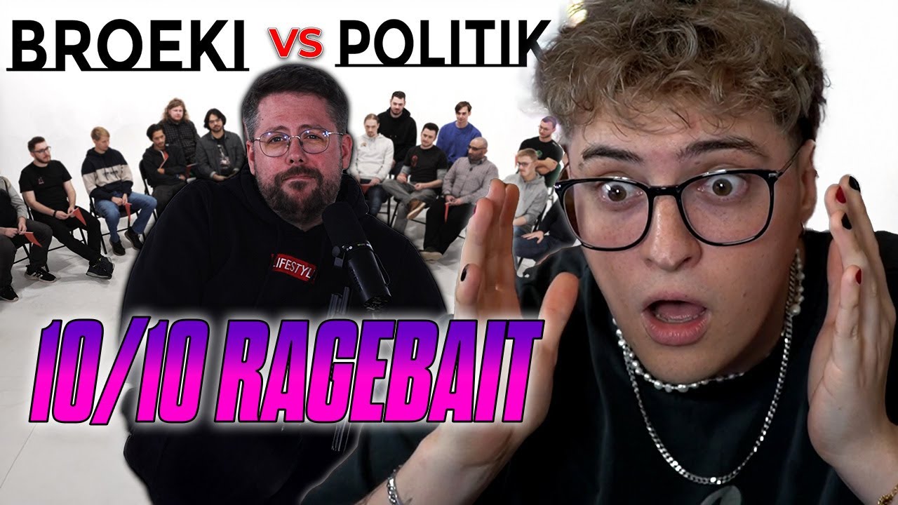 20 vs BROEKI Politik Edition - RAGEBAIT 10/10 😡 | Veni reagiert auf @Broeki