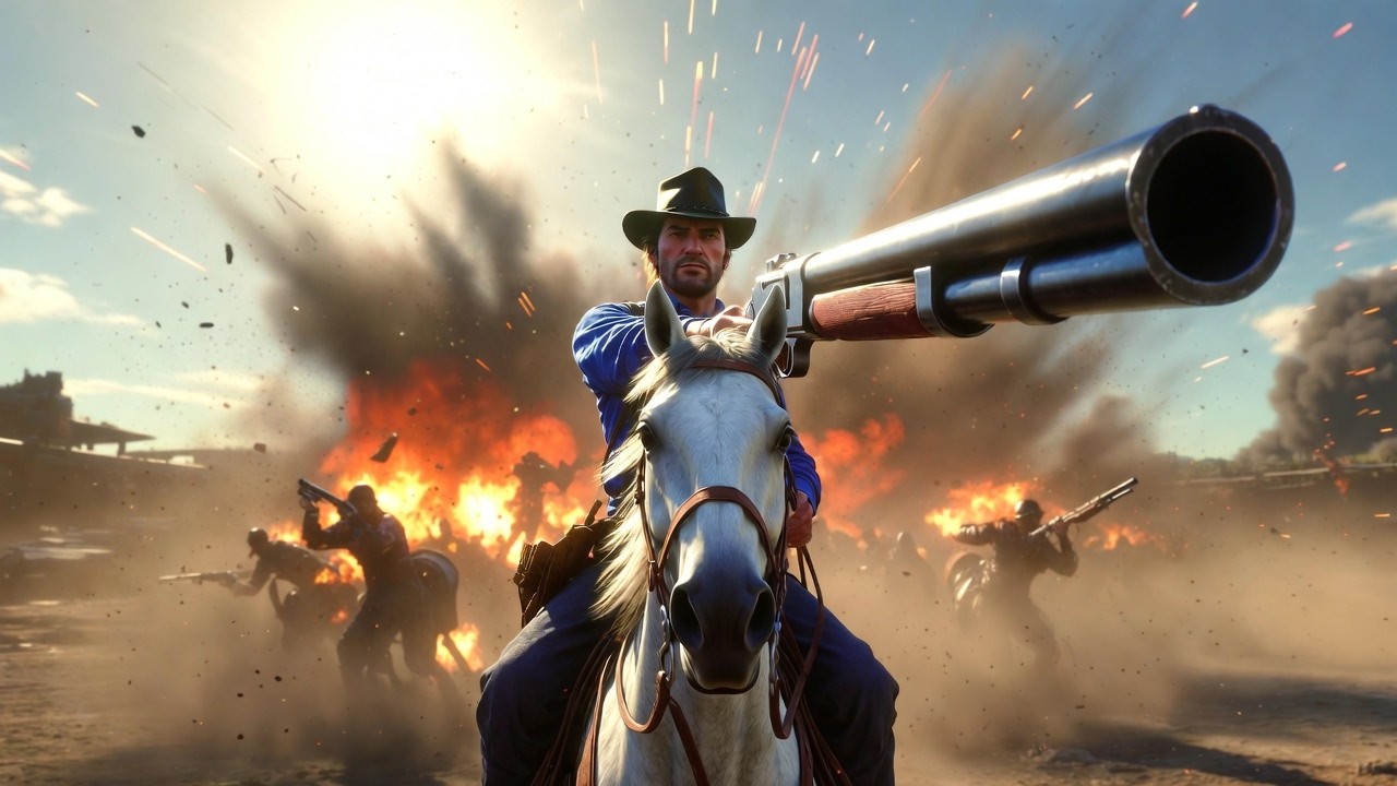 Dangerous Mission in Red Dead Redemption 2 👽 المهمة الصعبة