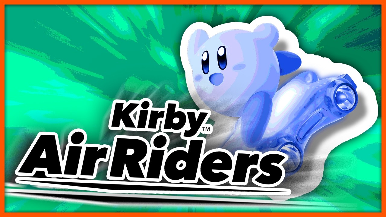 playing kirby air riders for the first time