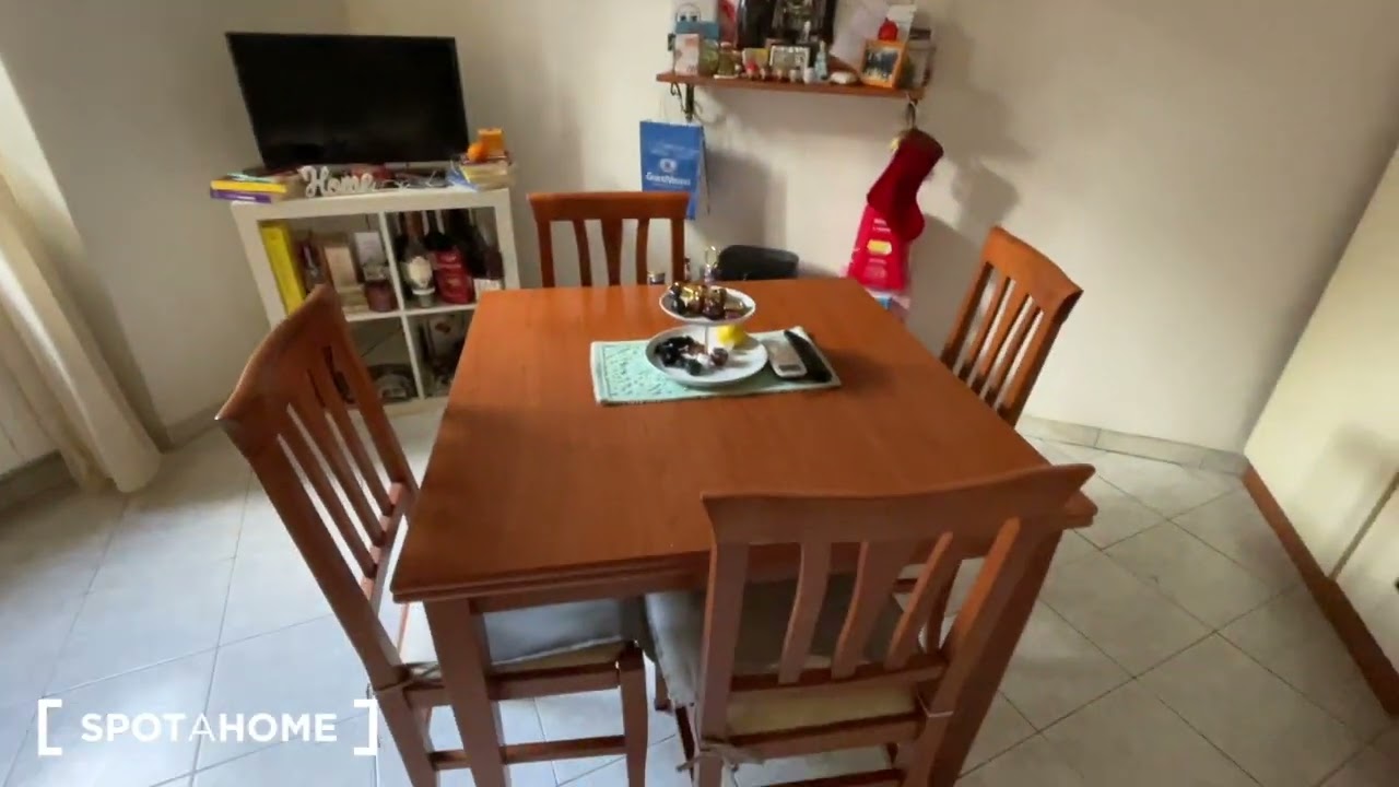 Room in a shared 2-bedroom apartment for rent in Pigneto, bills... - Spotahome (ref 1282694)