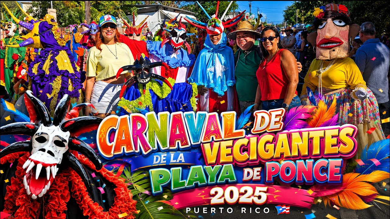 💃🏼 🎊Carnaval de la playa 🦁 Ponce 2025