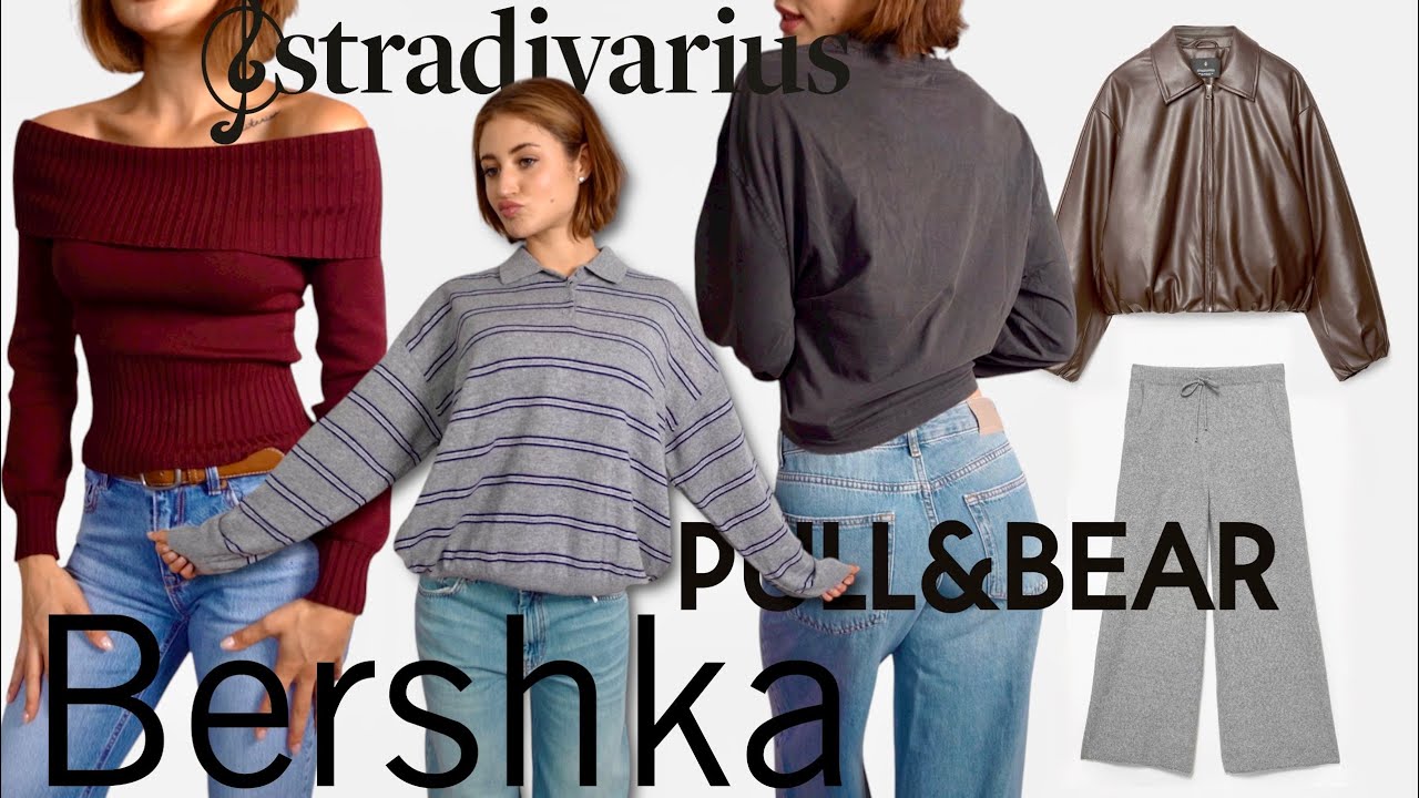 Mierzymy trendy 🍂 BERSHKA, STRADIVARIUS, PULL&BEAR🍂 *duży haul*