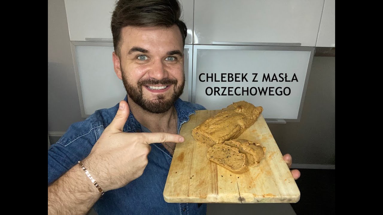 Chleb z masła orzechowego |  Pieczywo ketogeniczne | Keto chleb