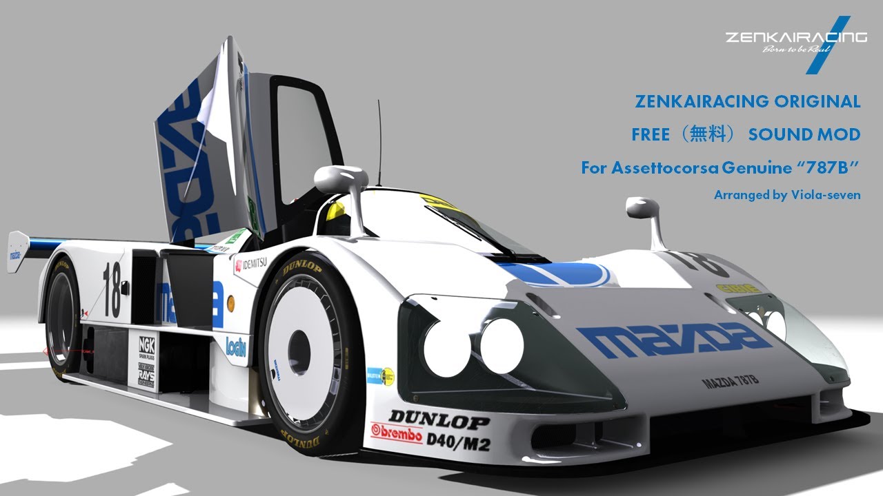 787B ZENKAIRACING sound Mod | arranged by Viola-seven
