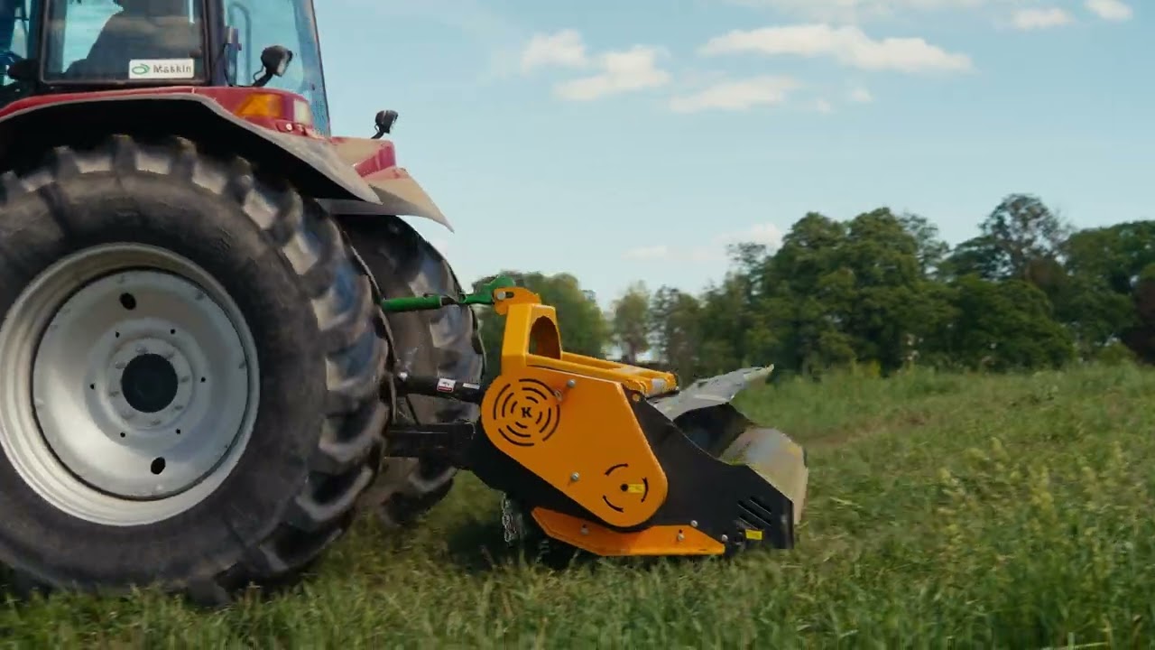 Slaghack i v&aring;r X-serie klarar st&ouml;rre utmaningar / Flail mower 2,8 m
