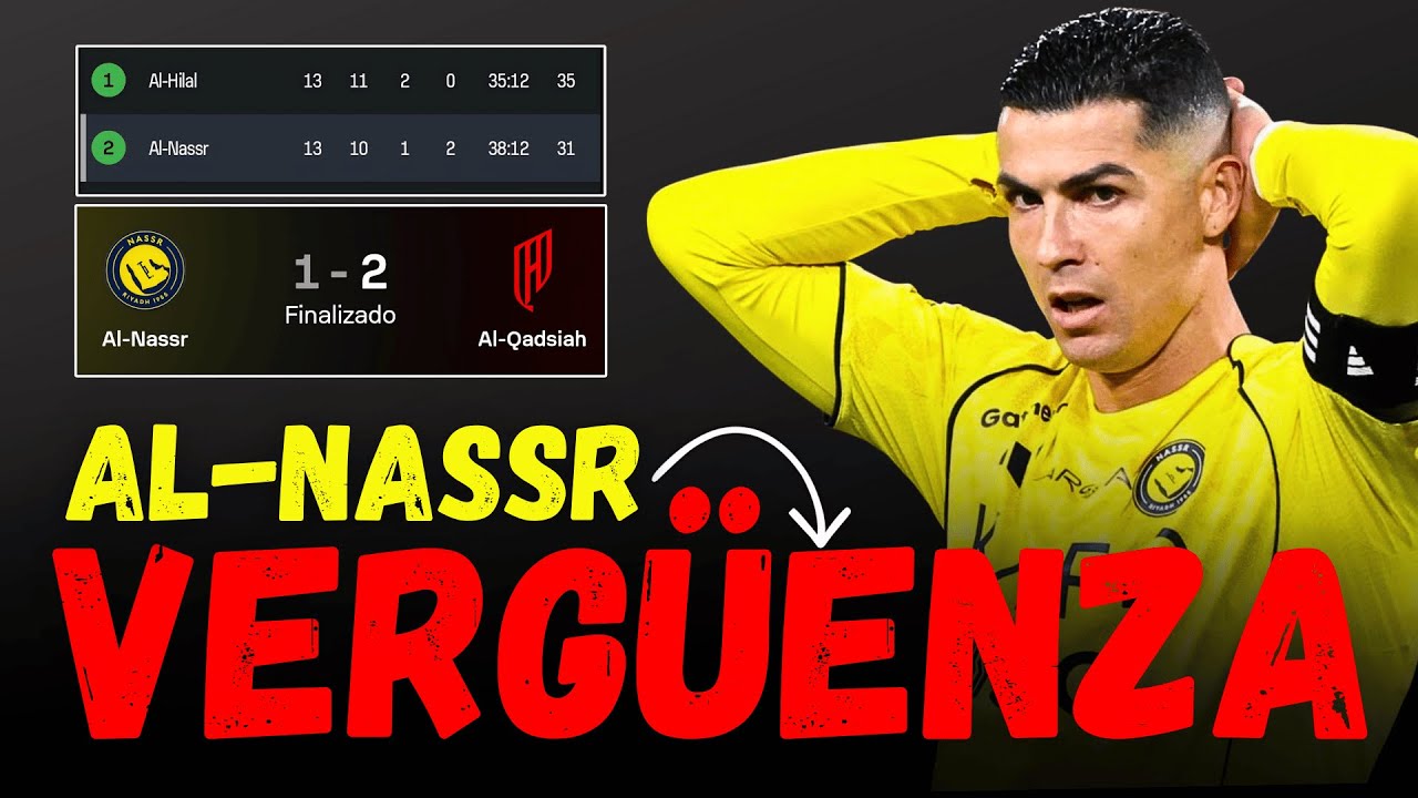 &iexcl;Hasta Cu&aacute;ndo! 😠❌ Al-Nassr es una VERG&Uuml;ENZA &bull; Gol de CRISTIANO RONALDO que NO MERECE terminar as&iacute;