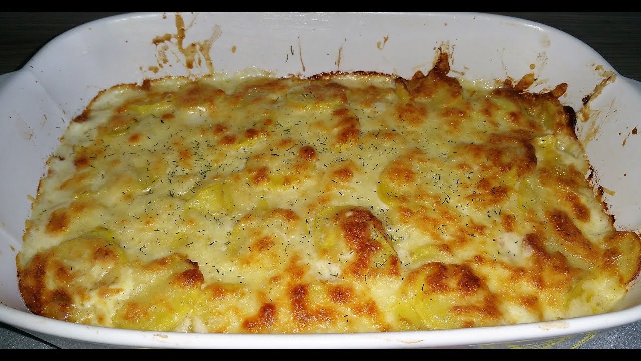 Kartoffel-Lachs-Gratin | Kartoffelauflauf