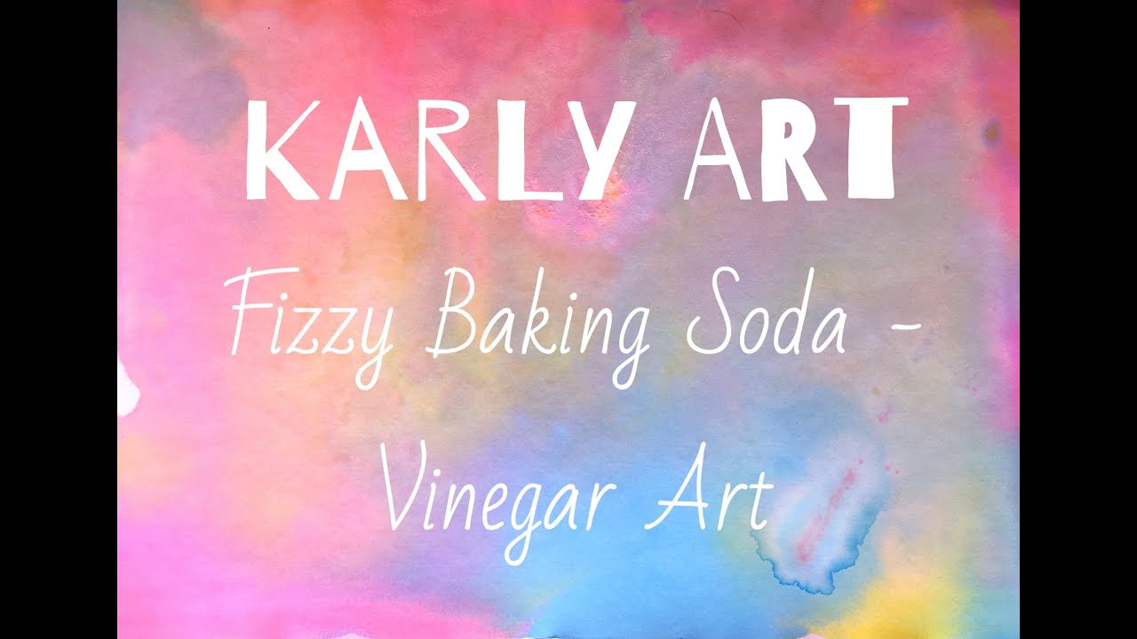 Baking Soda and Vinegar Art Project