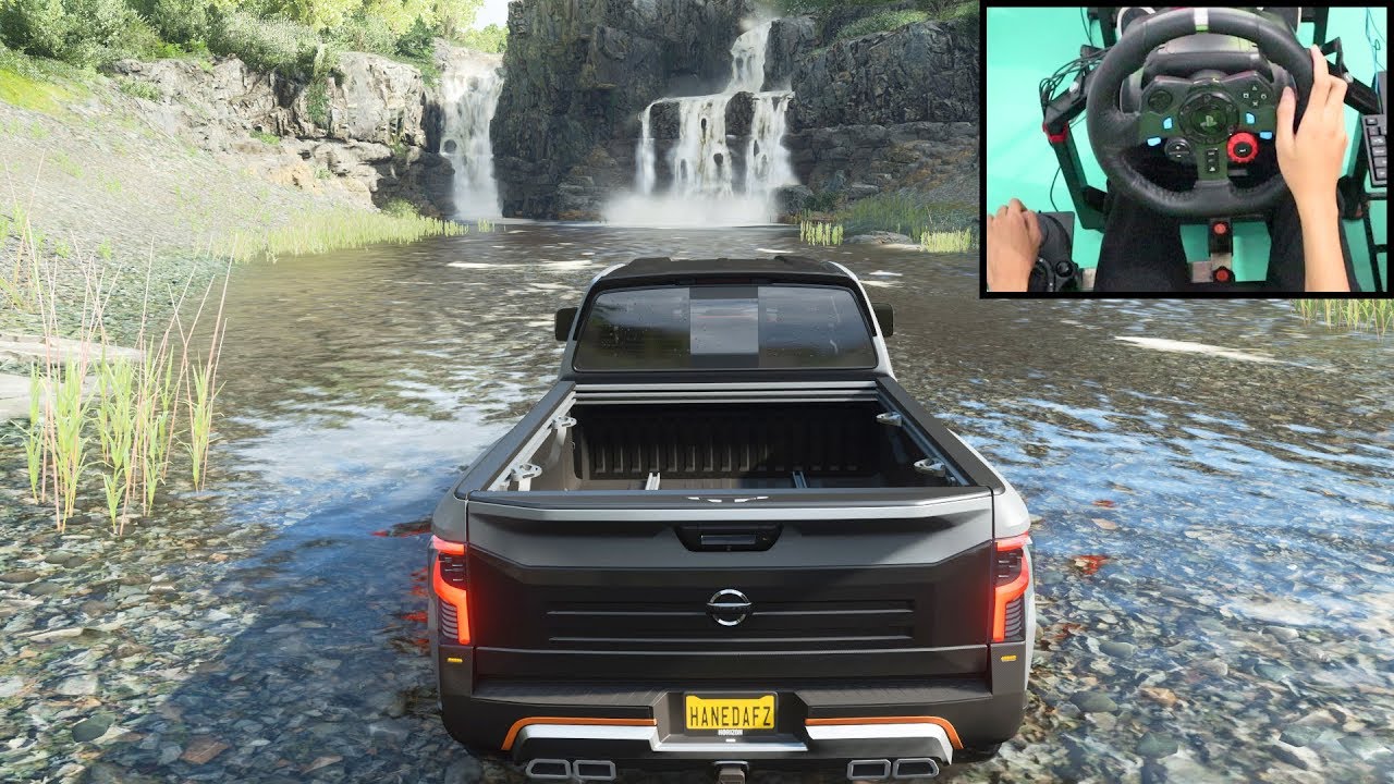 Nissan Titan Truck - Forza Horizon 4 | Logitech g29 gameplay