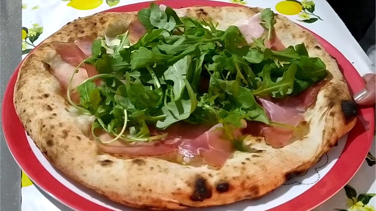 Pizza Napoletana fatta in casa impasto diretto 65% procedura completa EFFEUNO F1 P134H 500 gradi