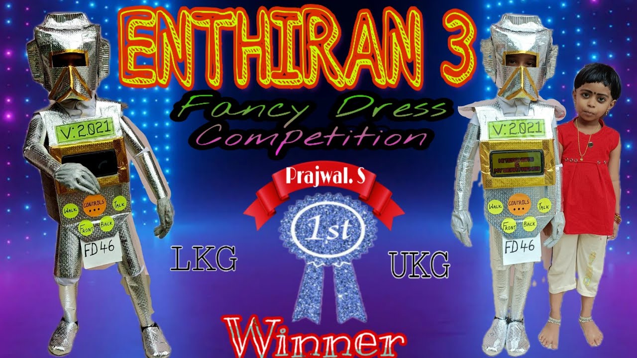 Fancy Dress Competition | 1st prize | #Winner🏆 | KG Section | | Behind the Scene | #online #robot