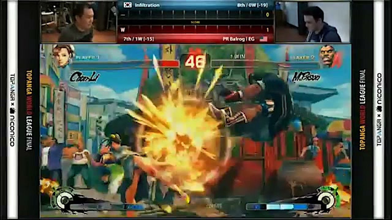 Infiltration (Chun-Li) vs PR Balrog (M.Bison) - SSF4 SE2012
