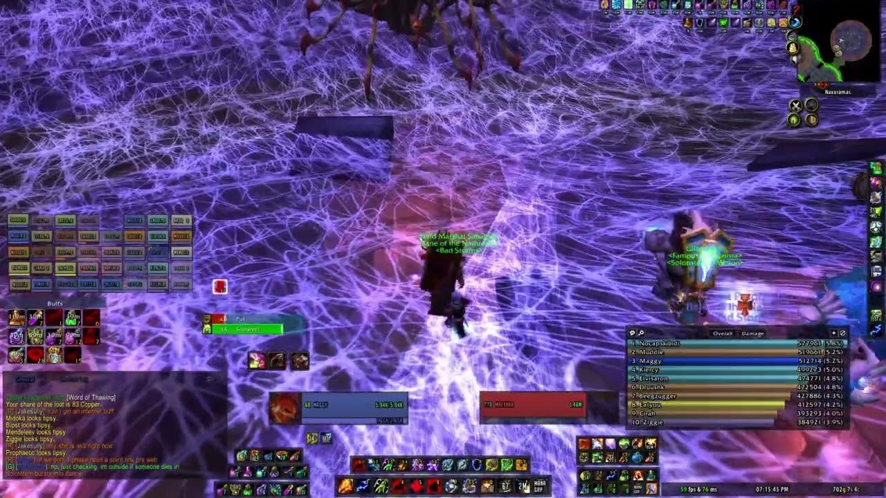 Maggy - Turtle Wow - Elemental Shaman POV - Naxxramas -  HD Models - 4k Resolution - Bad Storms