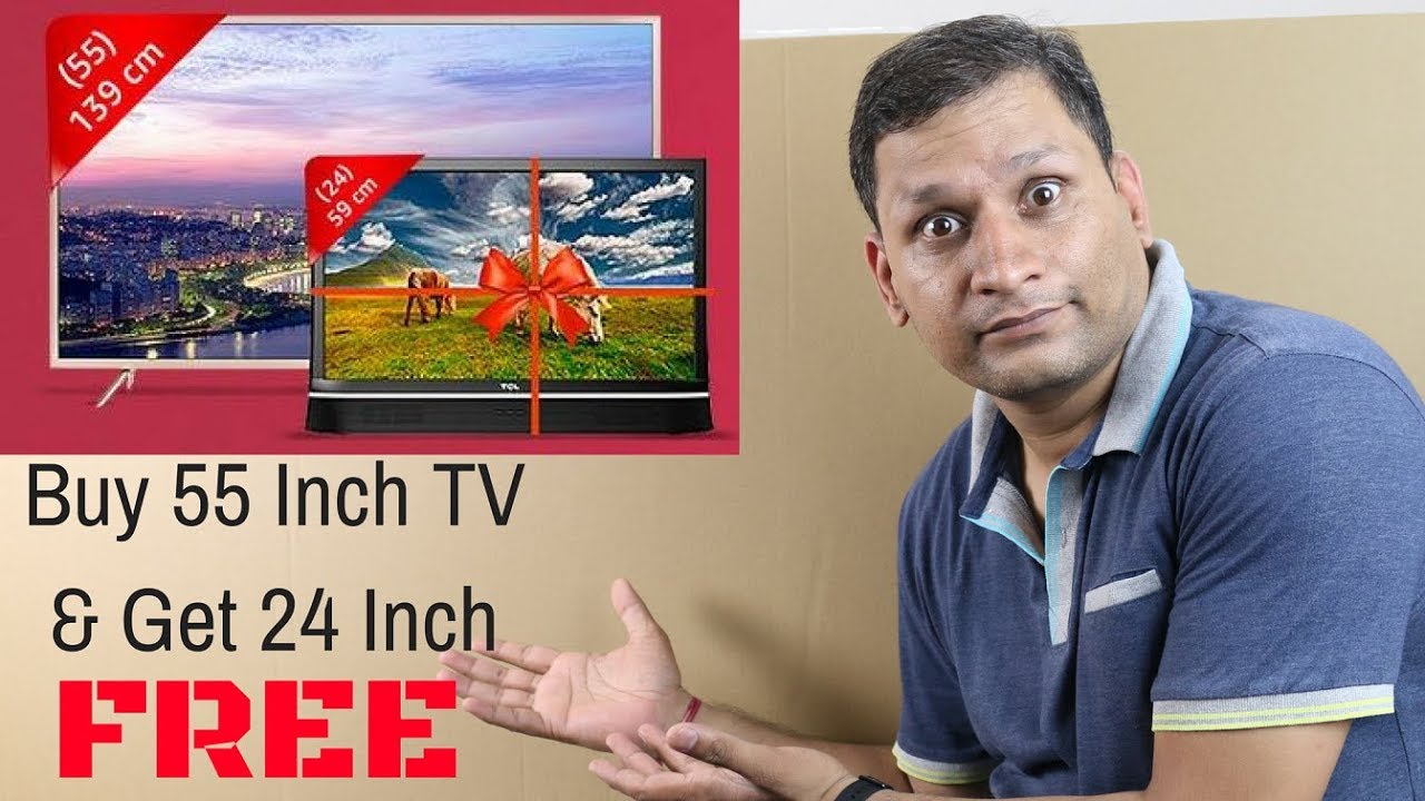 TCL Smart LED Android TV L55P2MUS Unboxing & Review