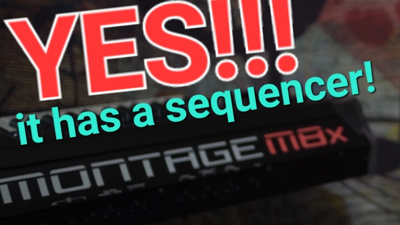 Yamaha Montage M: Секвенсор — Подробный обзор — ДА!!! У него есть секвенсор!