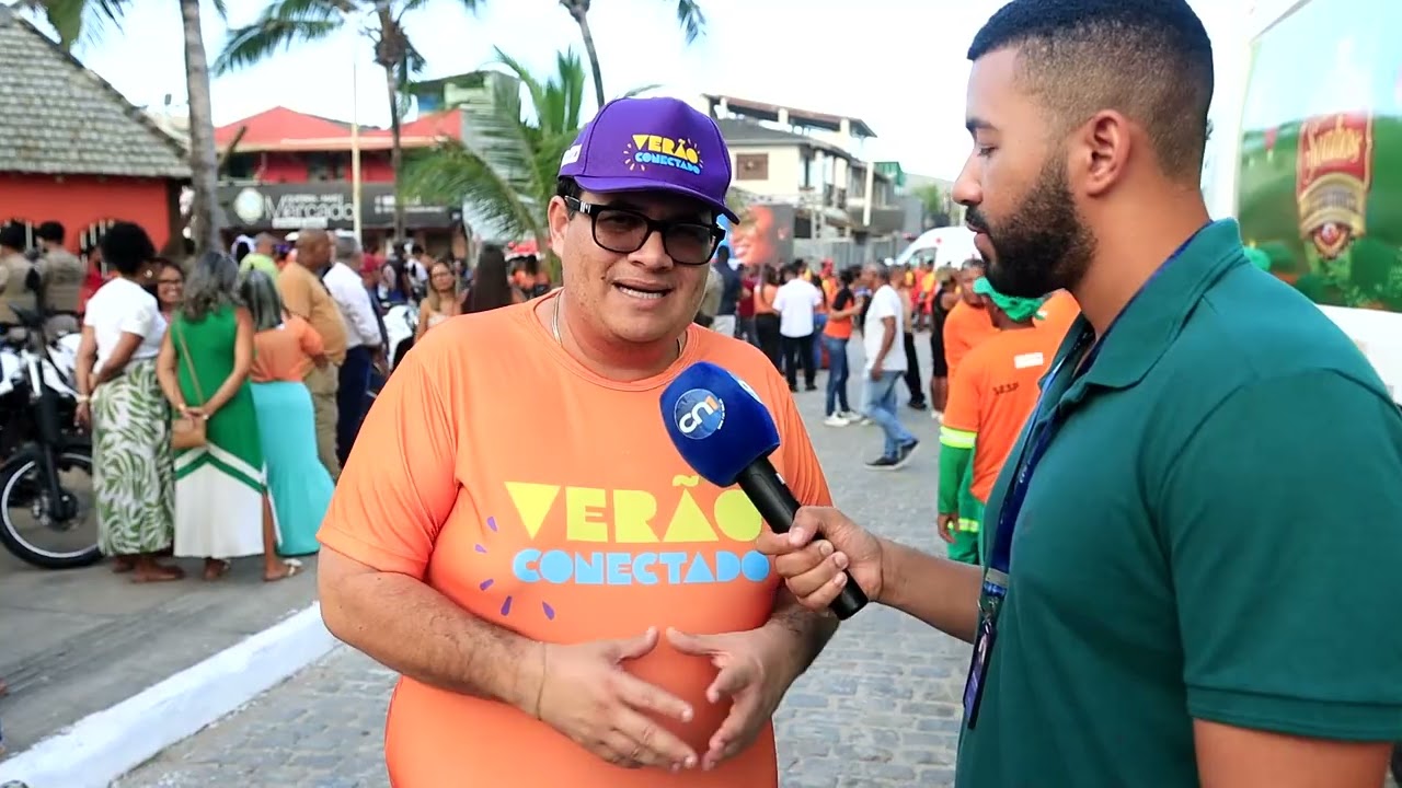 Verão Conectado é lançado em Arembepe e reforça serviços públicos na orla de Camaçari