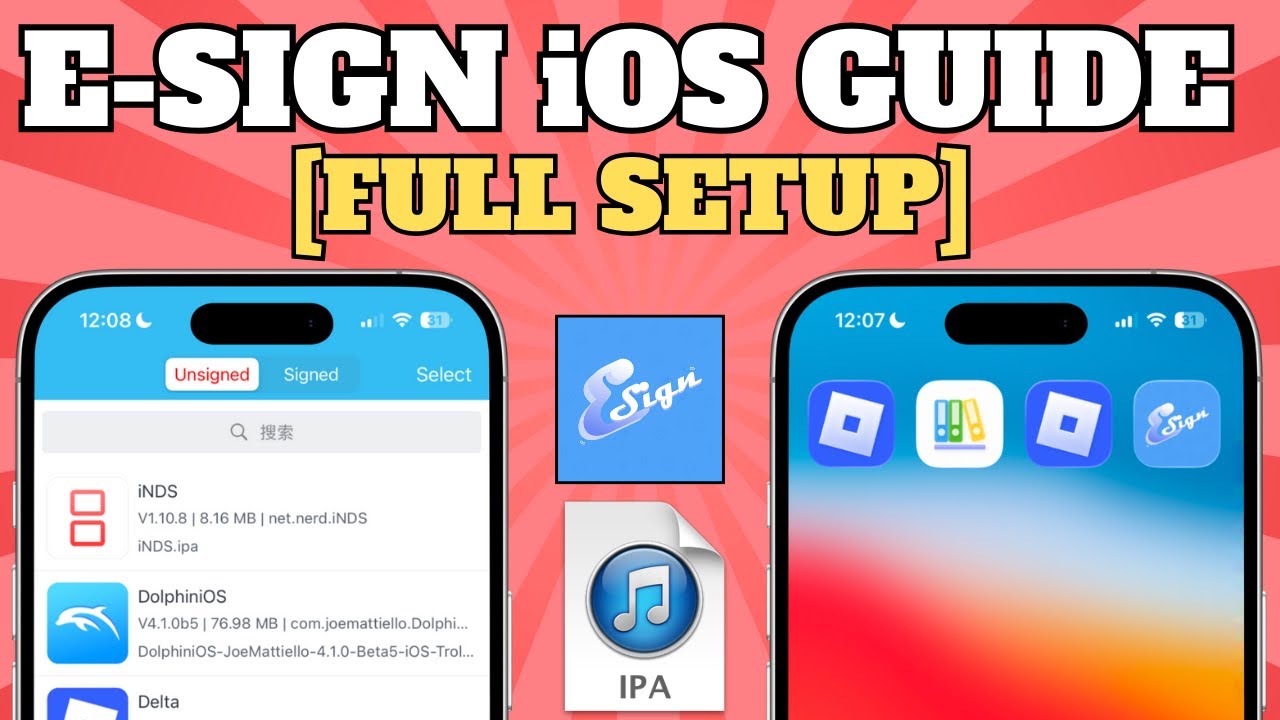 Полное руководство по настройке ESign для iOS | Установка IPA-файлов на iPhone и iPad без риска а...