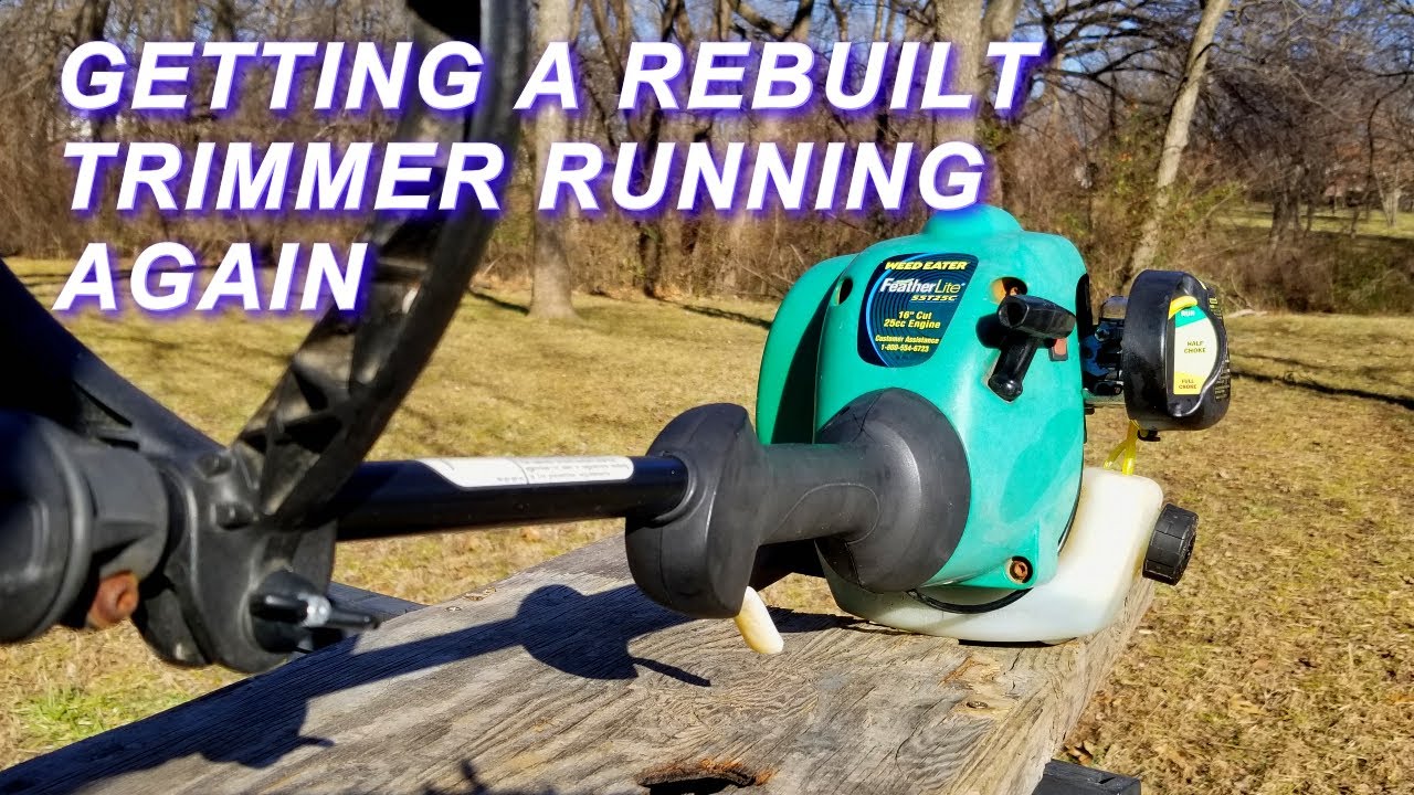 Getting a rebuilt trimmer running again
