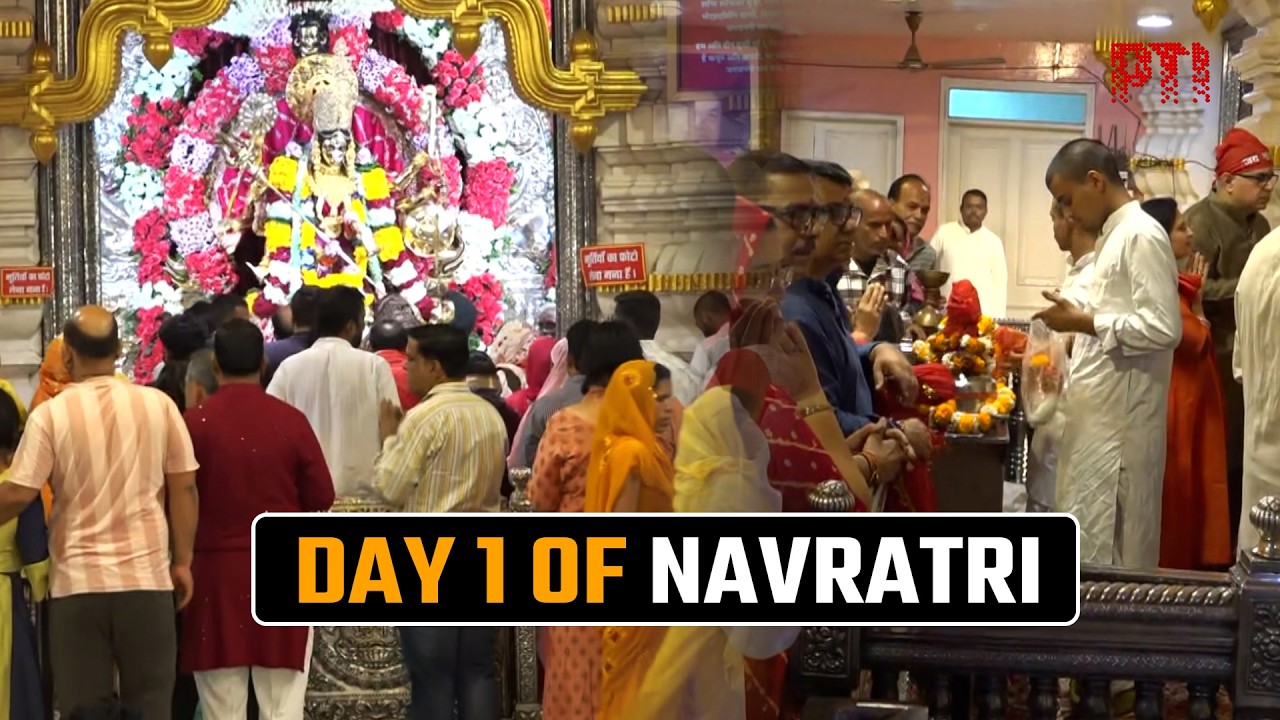 Day 1 of Navratri begins across India alongside Hindu New Year celebrations