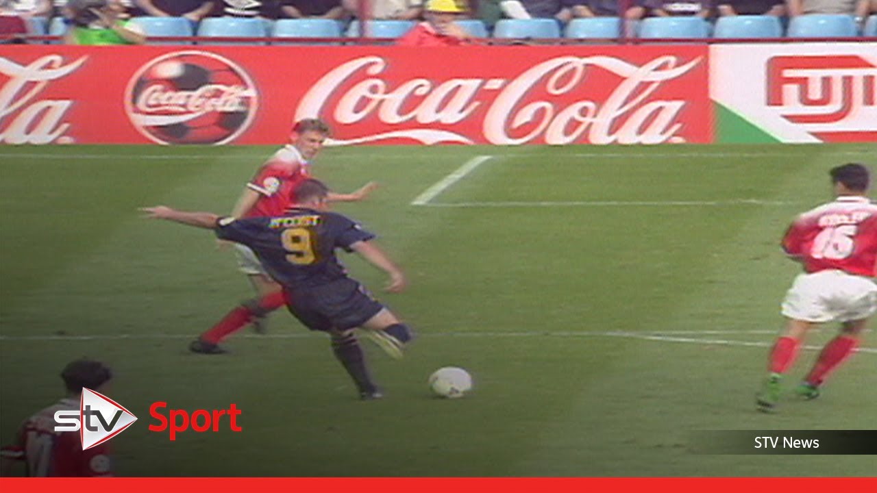 Scotland at the Euros: Ally McCoist's strike against Switerland