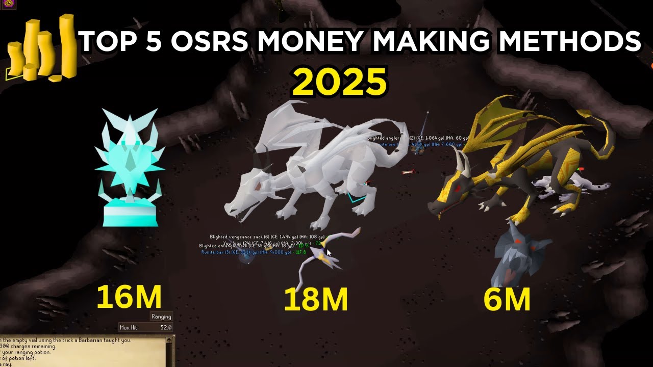 Top 5 P2P Money Making Methods in OSRS 2025 – Earn Millions Per Hour!