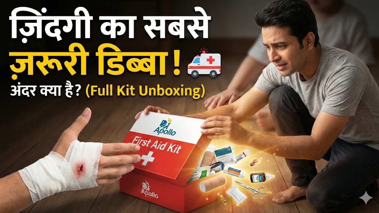 First aid box item | unboxing and review |  first aid kit 😀#braboking #facts #apollo #firstaid 