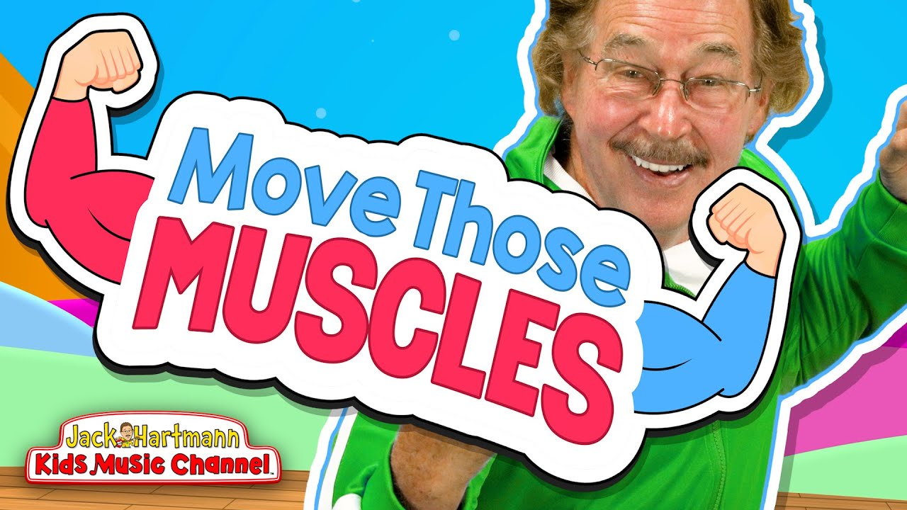 Move Those Muscles! | Count Forward and Backward to 10 | Jack Hartmann