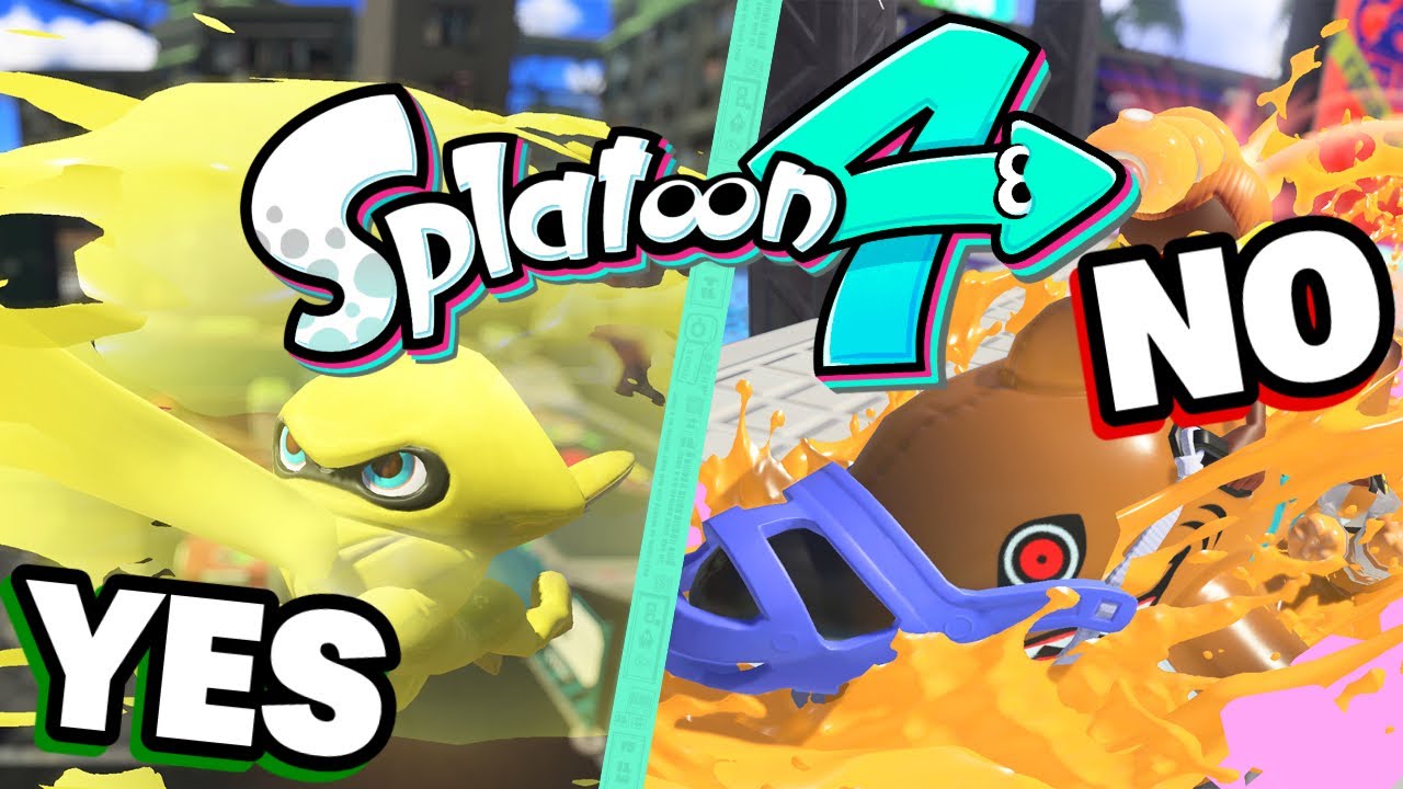 Какие специальные приемы должны вернуться в Splatoon 4? (С участием @Chase247)