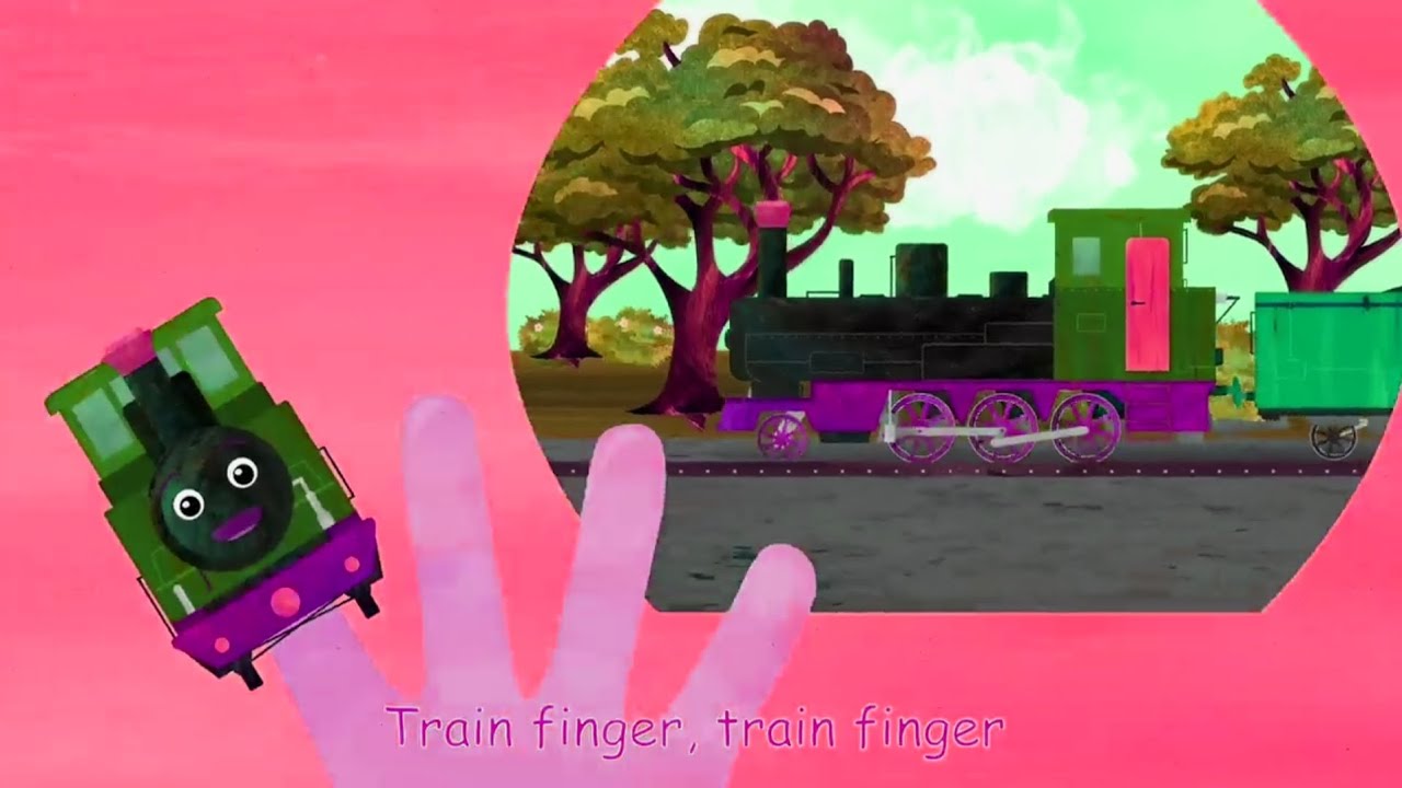Train Finger Where Are You? Finger Family (Vehicle Version) Sponsored By Gamavision Csupo Effects 