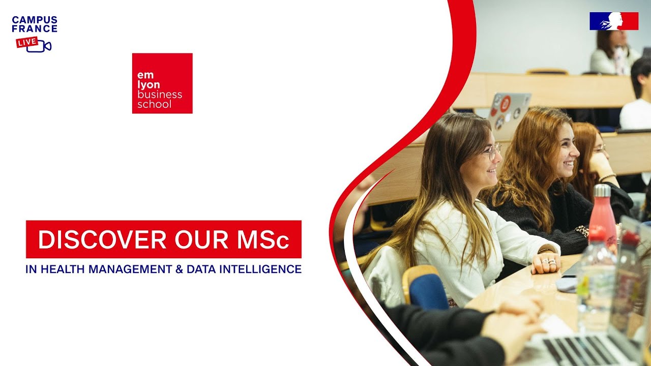 Study Health Management & Data Intelligence at emlyon business school!