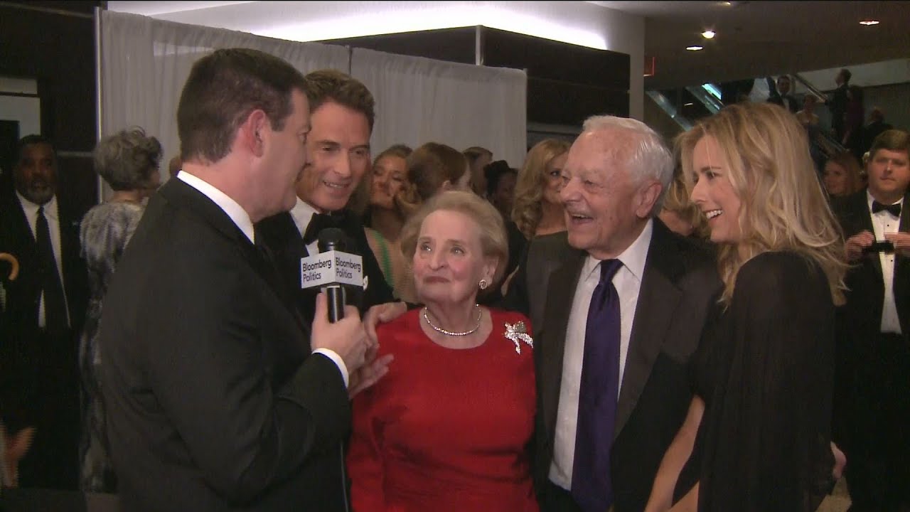 Bob Schieffer Hits Red Carpet With Two Madam Secretaries
