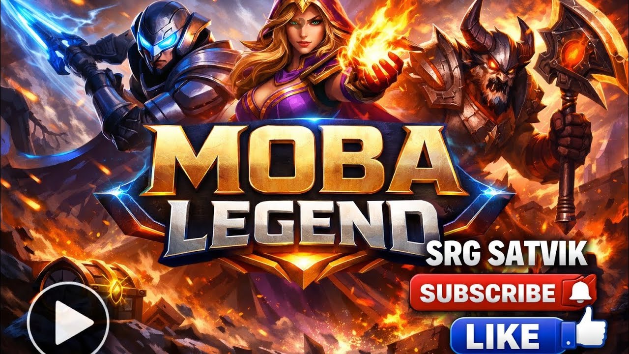 MOBA Legend New Gameplay 😱 | Full Action Battle | SRG Satvik