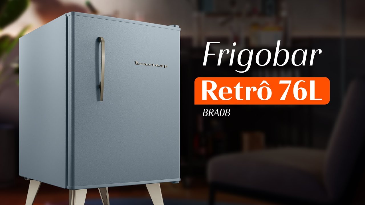 Comercial Brastemp - Frigobar Retr&ocirc; 76L BRA08
