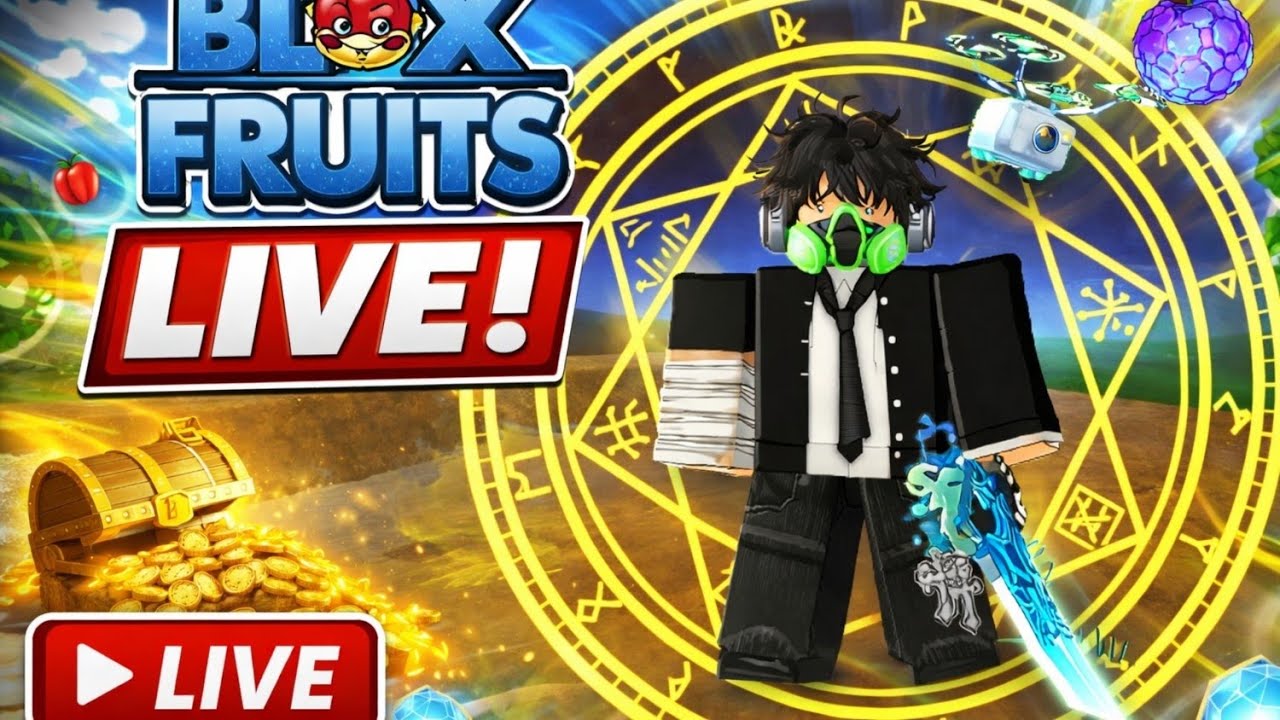 🔴 Blox Fruits LIVE | Grinding
